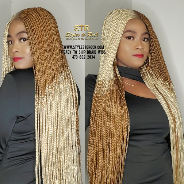 Swap Cornrow knotless Braided Wig - PRINCESS SALE