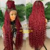 Full Lace Boho bohemian braided lace wig - Jasmine