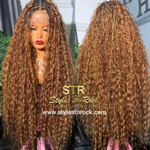 READY TO SHIP: Full Lace   Custom Made Wigs braided lace wig – Jasmine